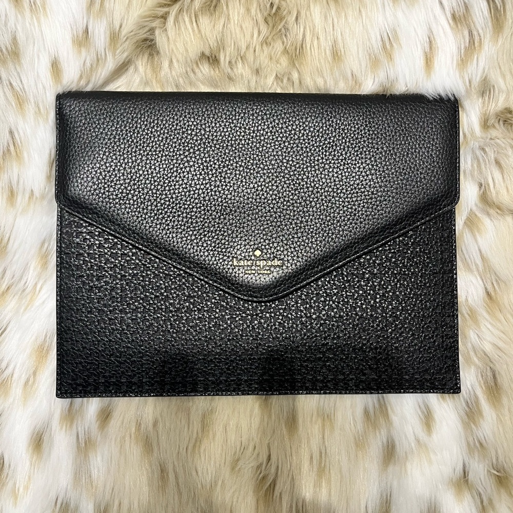 Black Envelope Clutch
